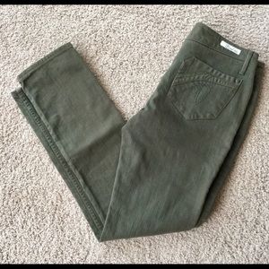 Anthropologie Level 99 Olive Jeans- 27
